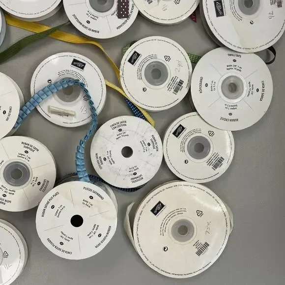 Stampin' Up! Ribbon Spool Lot Multicolor Styles Cardmaking Scrapbook Craft - Picture 12 of 15